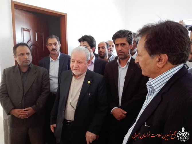 افتتاح خانه بهداشت روستای علی آباد شهرستان سربیشه