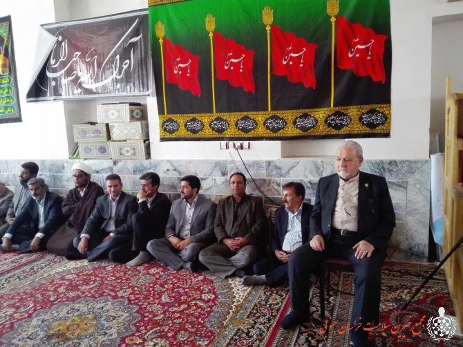 افتتاح خانه بهداشت روستای علی آباد شهرستان سربیشه
