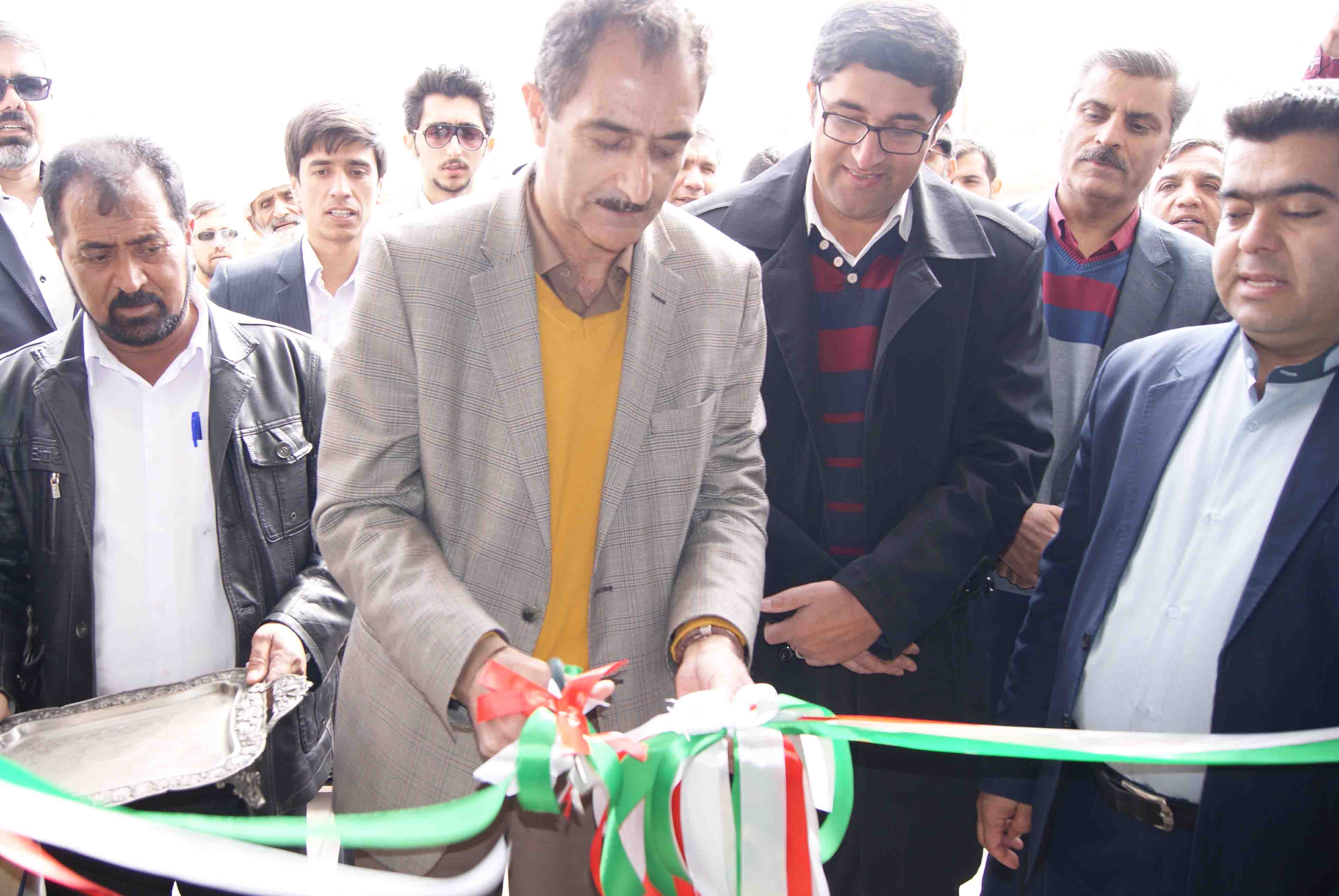 افتتاح پروژه مرکز خدمات جامع سلامت روستایی لانو در شهرستان سربیشه